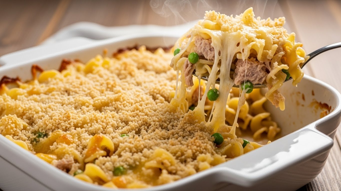 Tuna Noodle Casserole Easy Recipe: Classic Comfort Food from Scratch
