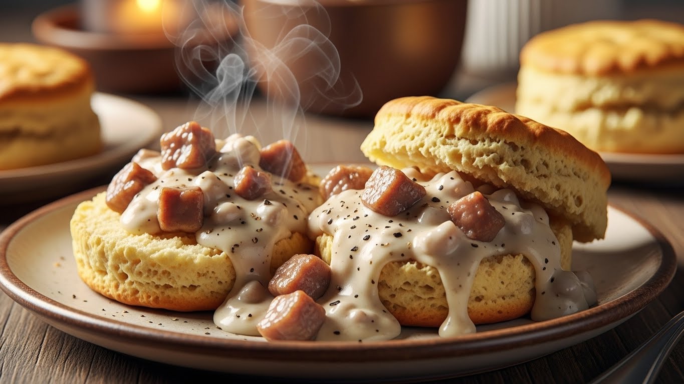 Biscuits and Sausage Gravy Recipe: Easy Southern Breakfast Classic