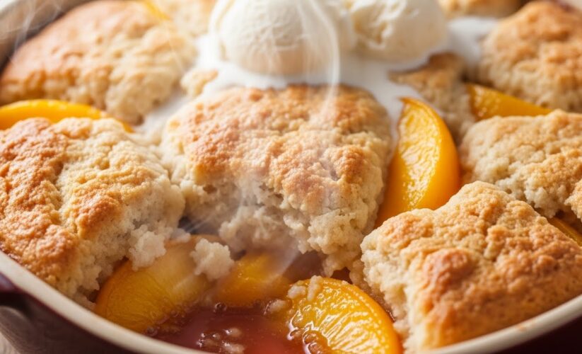 peach cobbler recipe