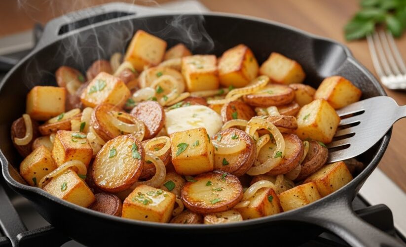 Country Fried Potatoes Recipe: Easy Crispy Breakfast Classic
