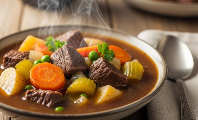 beef and vegetable stew recipe