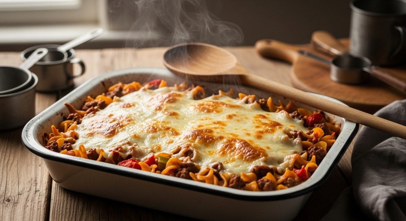 Johnny Marzetti Casserole Recipe – Classic Midwest Comfort Food