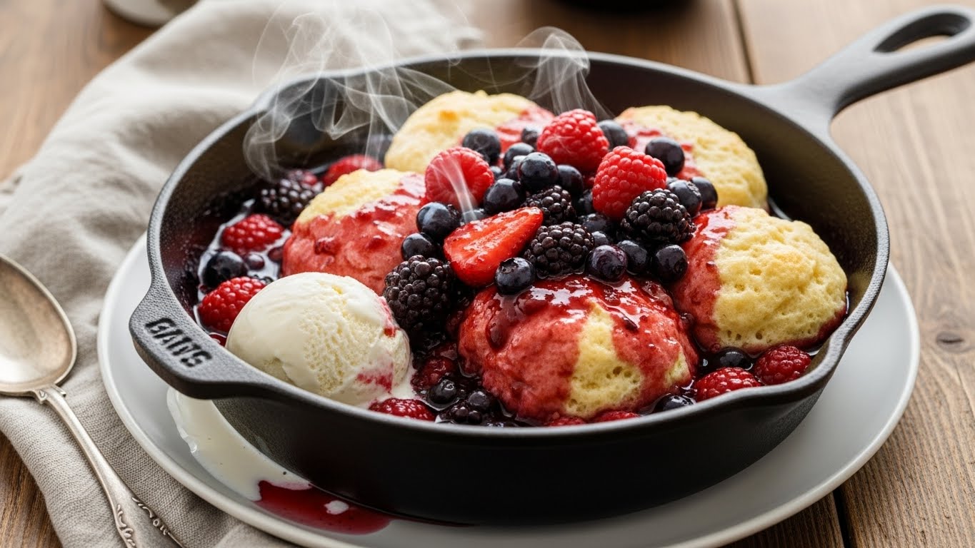 Berry Grunt Recipe – Easy Classic Stovetop Dessert