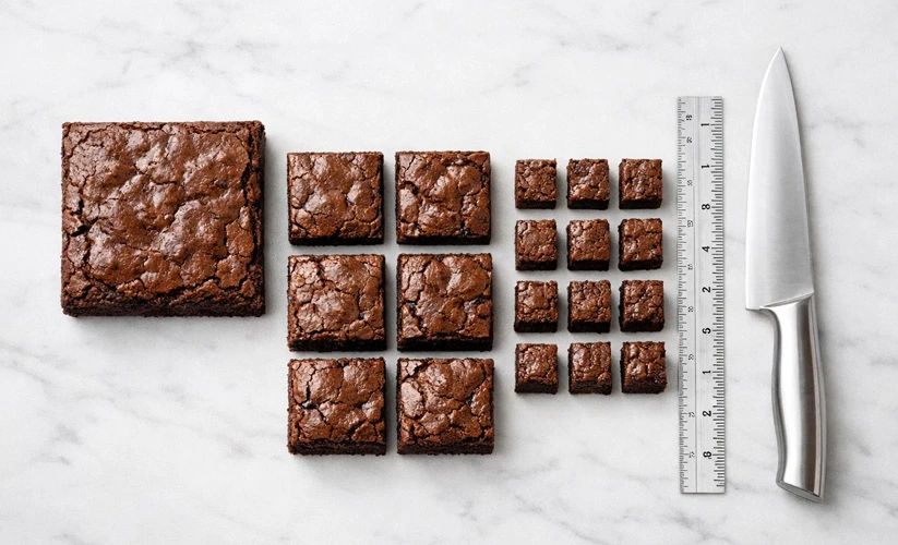 Brownie Serving Size Guide: How to Cut, Portion, and Calculate Perfectly