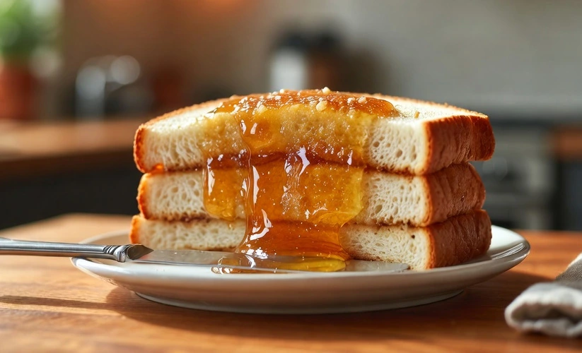Syrup and Bread Sandwich: A Testament to Finding Sweetness in Hard Times