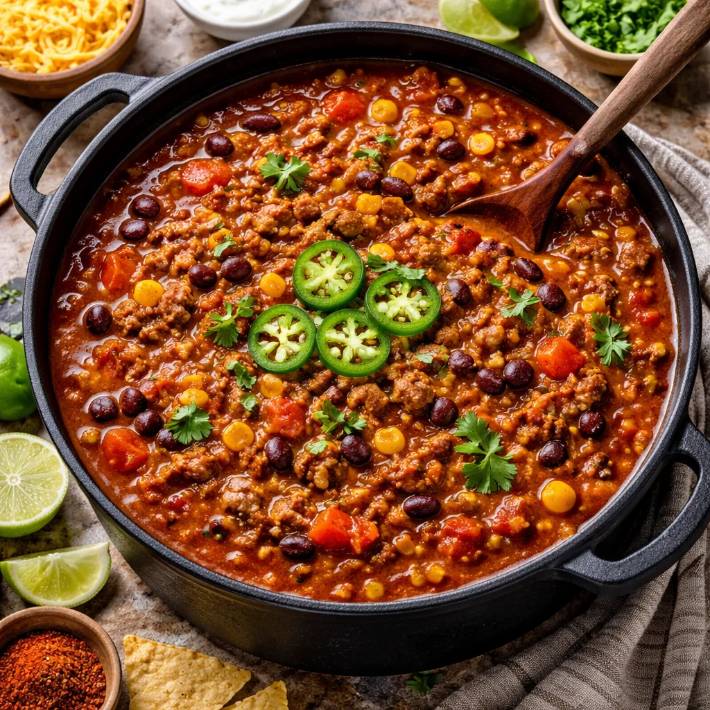 Stovetop Chili Con Carne