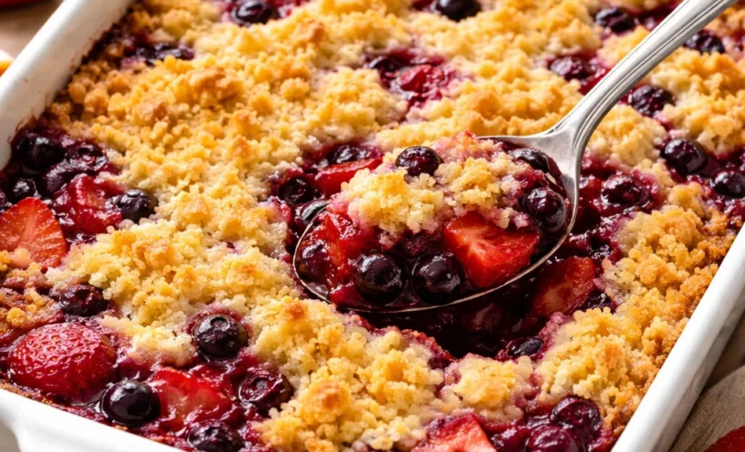 Easy Dump And Bake Desserts With Cake Mix