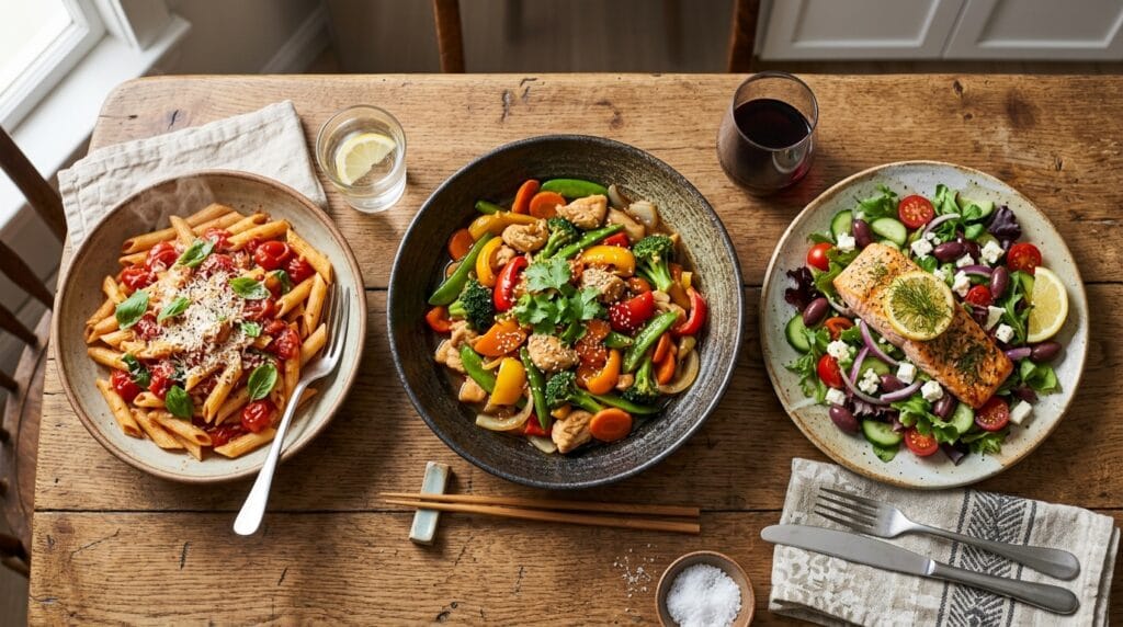 quick weeknight dinners 