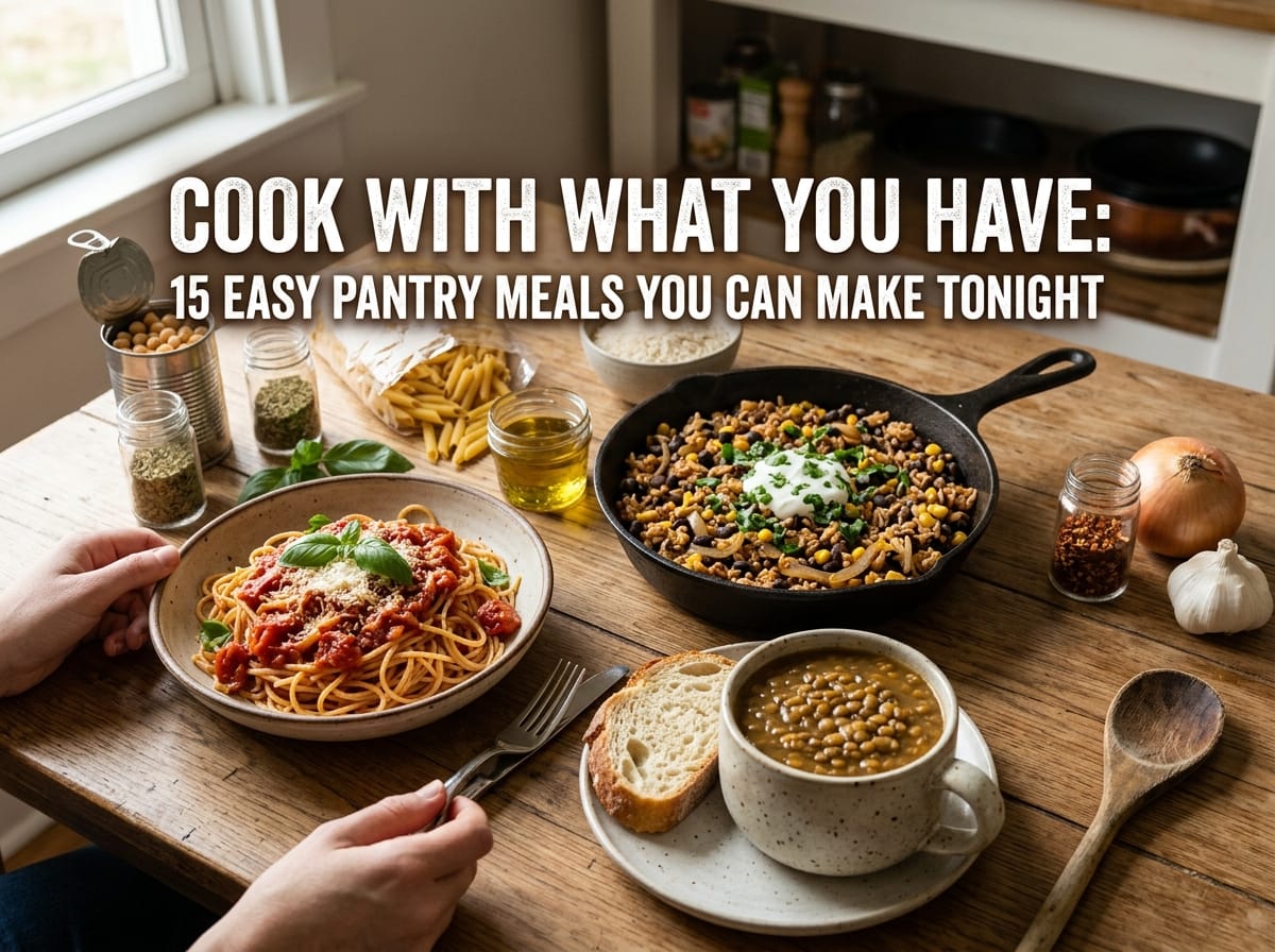 cook with what you have